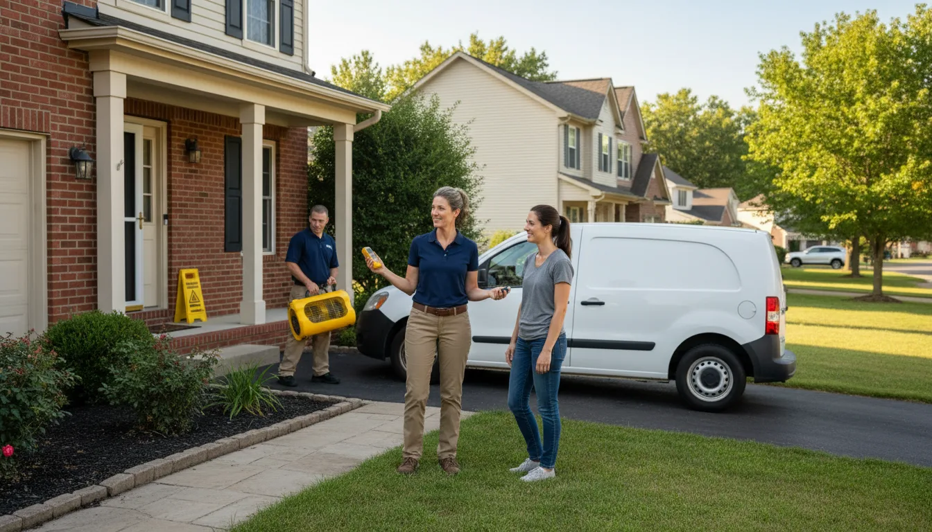 Water restoration image for Water Damage & Restoration Services in Jasper, MN